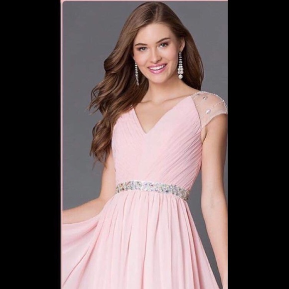 Dancing Queen Dresses & Skirts - Long, blush, prom dress